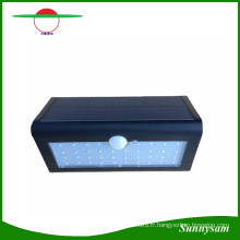 Nouveau 38 LED Mur Solaire Lumière Capteur de Mouvement Jardin Lumière Murale Extérieure Lampe 3 Modes de Travail pour Éclairage de Jardin